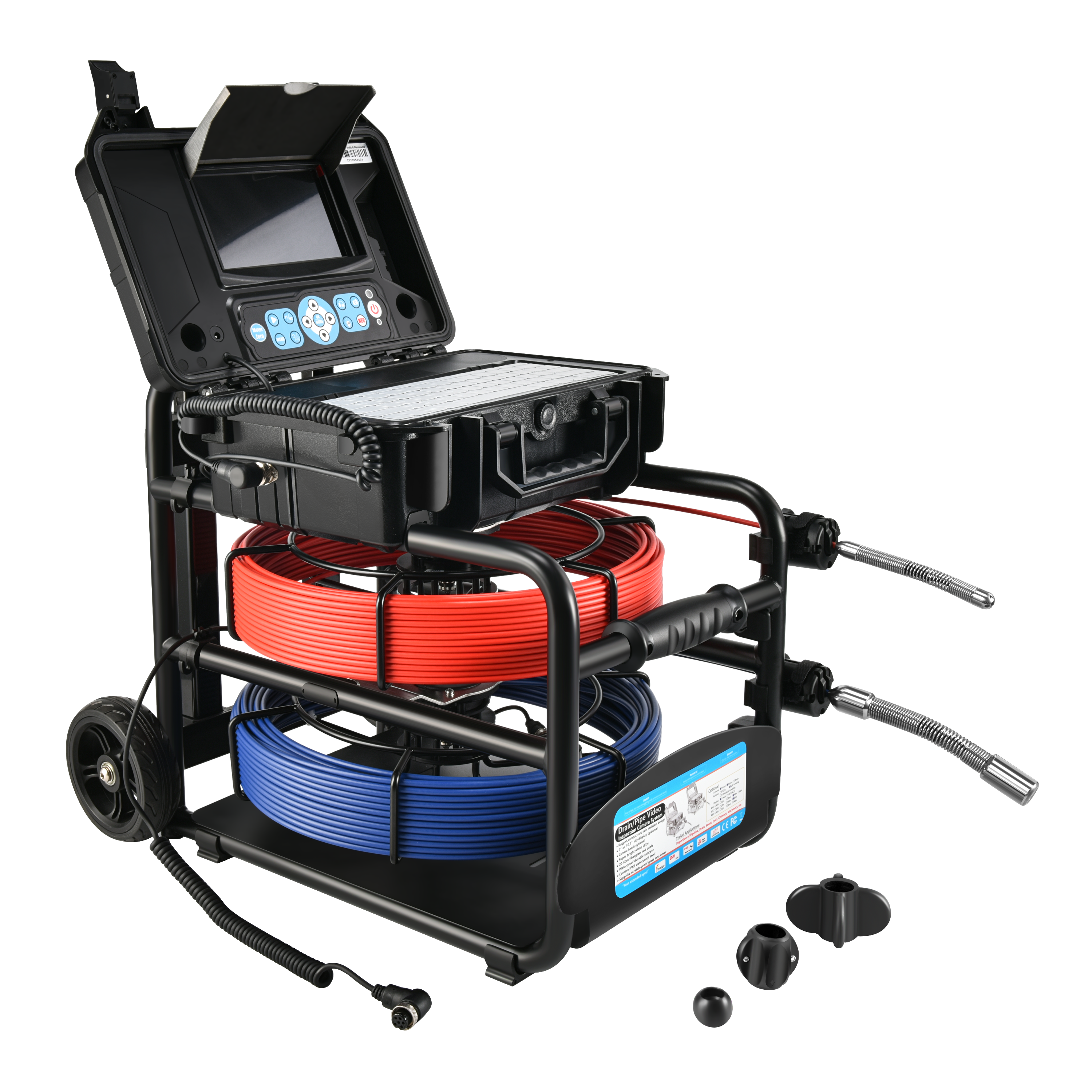 RDC MIDI Duální kamerový systém 18mm a 23mm nebo 38mm s prutem 40m