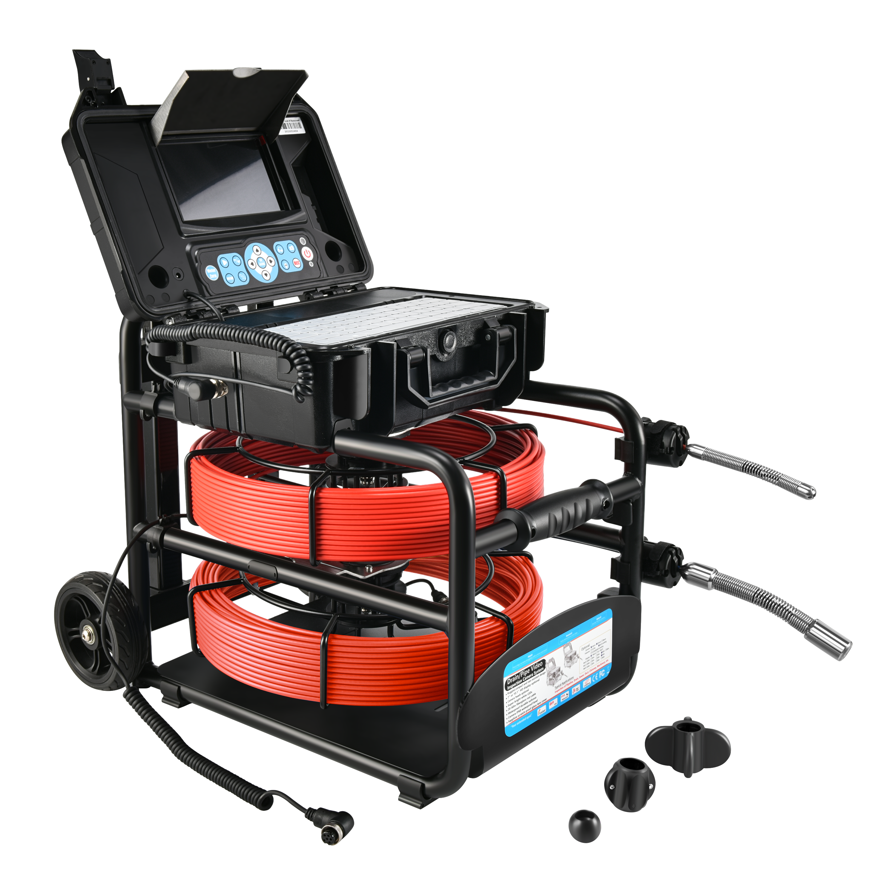 RDC MIDI Duální kamerový systém 18mm a 23mm nebo 38mm s prutem 40m