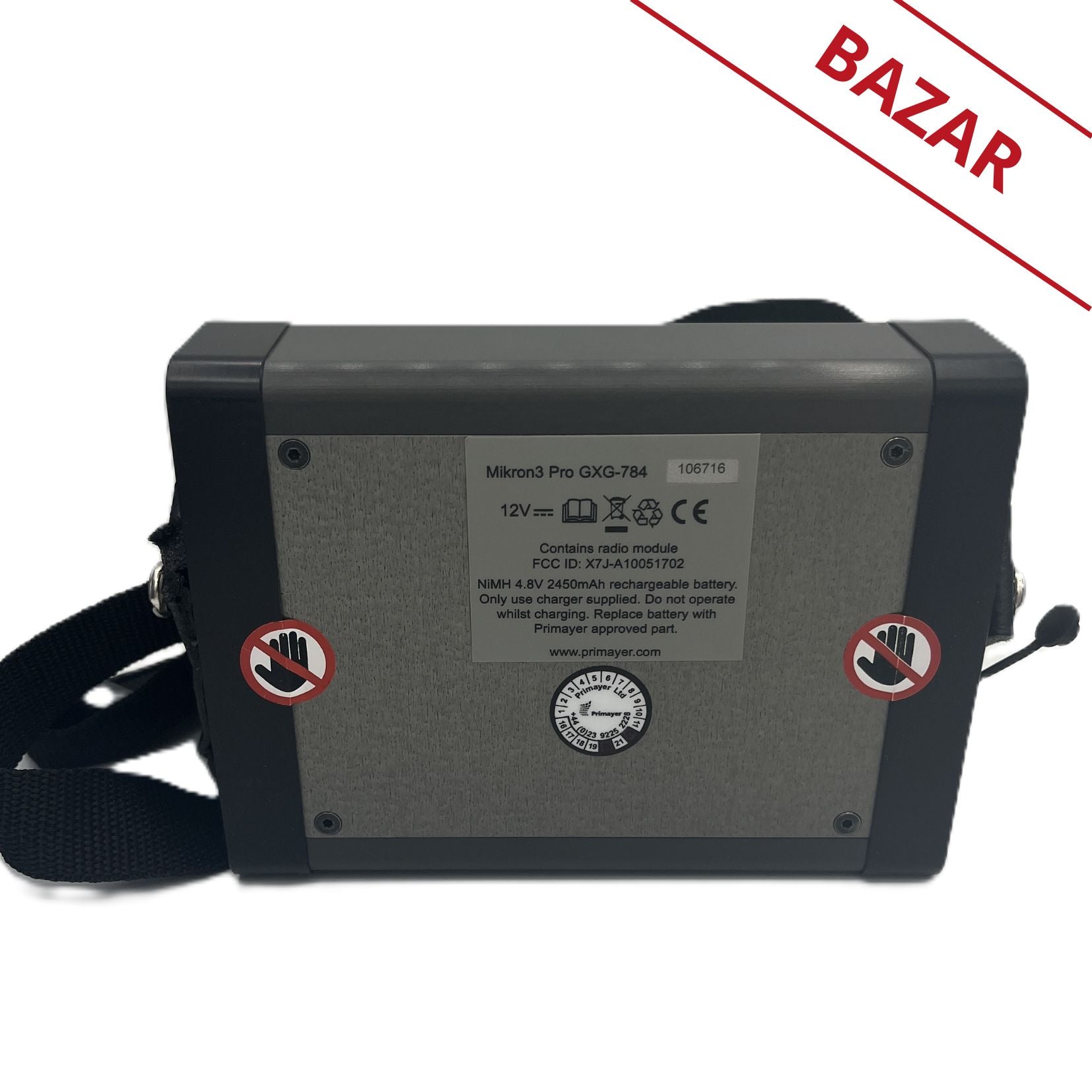 Ovarro Mikron3 Gamma - sada zemního mikrofonu včetně řídící jednotky Mikron3 PRO