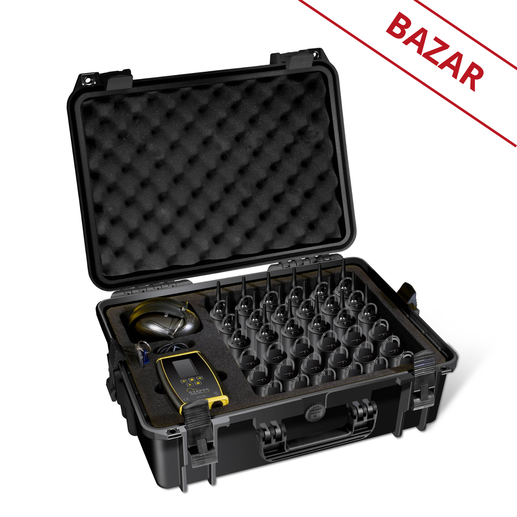 Ovarro Phocus3 transportní kufr pro 18 IR senzorů