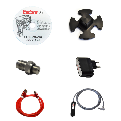 Esders sada Logger tlaku DL4