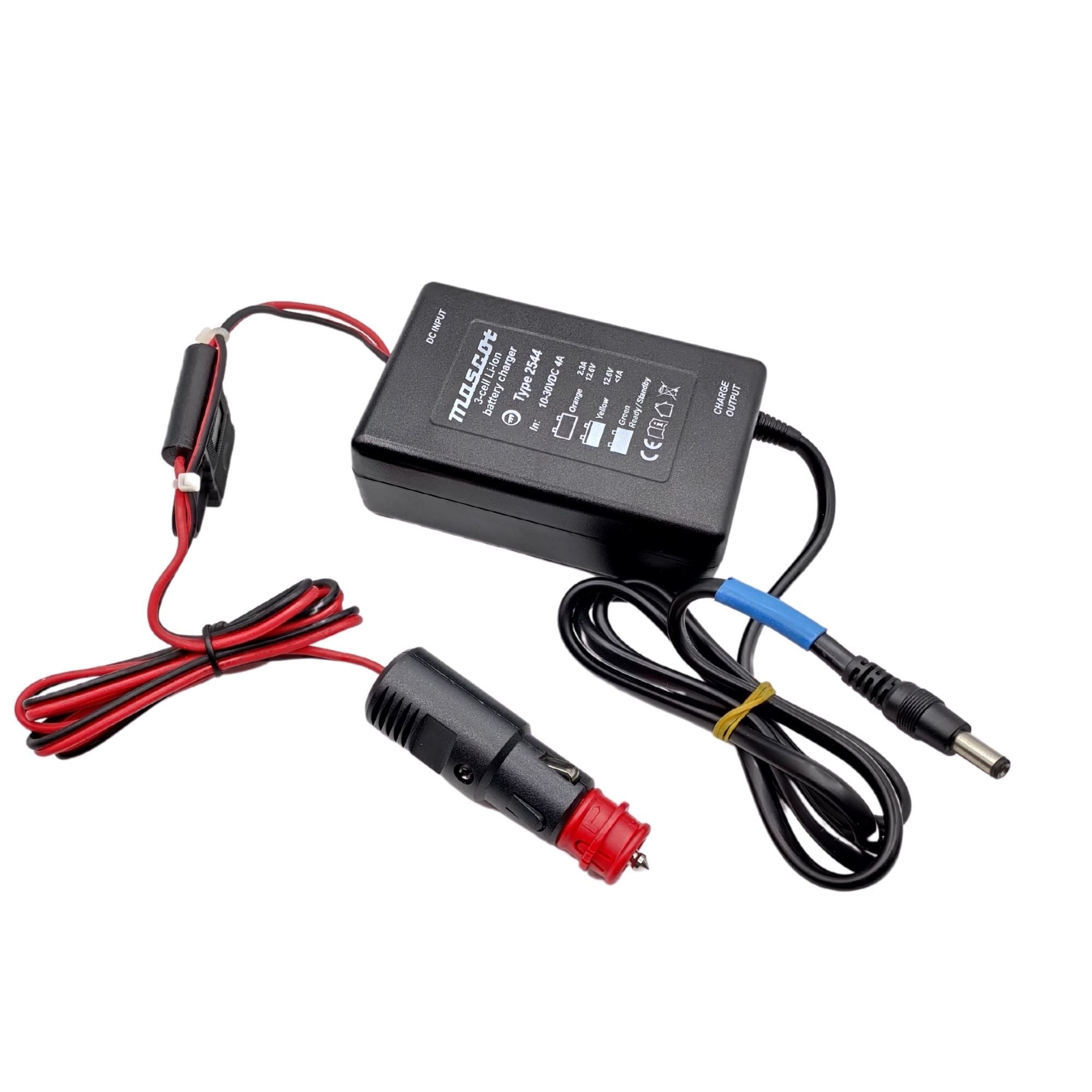 Auto nabíječ 12V Li-Ion akumulátoru pro vysílač