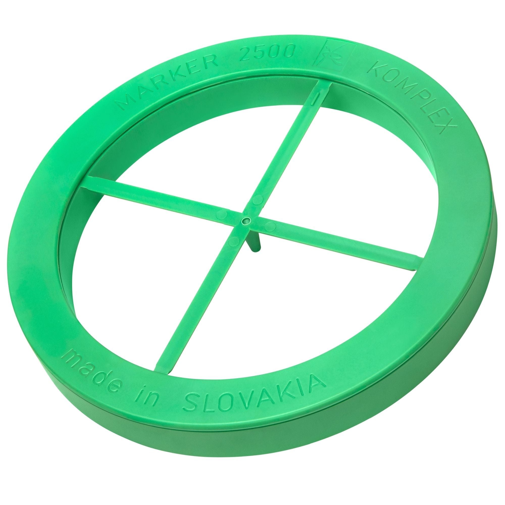 LONG MARKER (2,5m) - Analog plochý 121,6 kHz zelený (kanalizace)