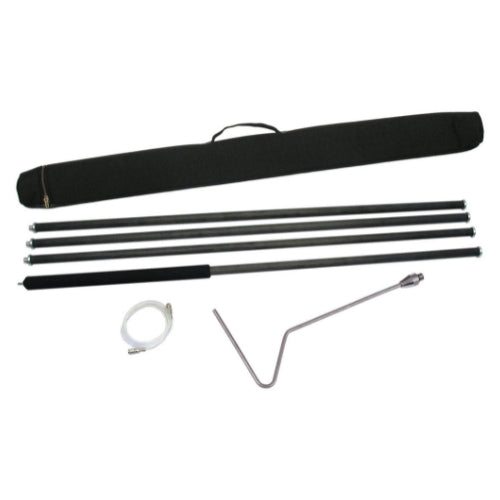 Esders Trojúhelníková sonda s 4m dlouhou karbonovou tyčí pro kontroly vysokopoložených plynovodů