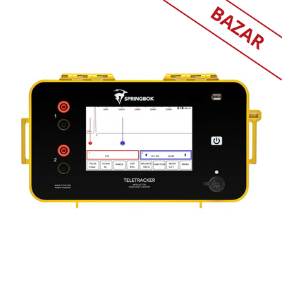 Reflektometr Springbok TeleTracker na vyhledávání poruch na kabelech