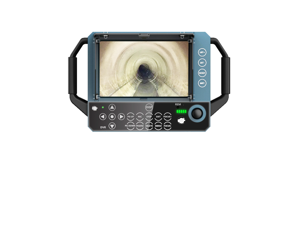 Kompaktní kamerový systém 8” Monitor FULL HD 40m kabel &amp; 23mm kamerová hlava s 512Hz