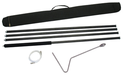 Esders Trojúhelníková sonda s 4m dlouhou karbonovou tyčí pro kontroly vysokopoložených plynovodů