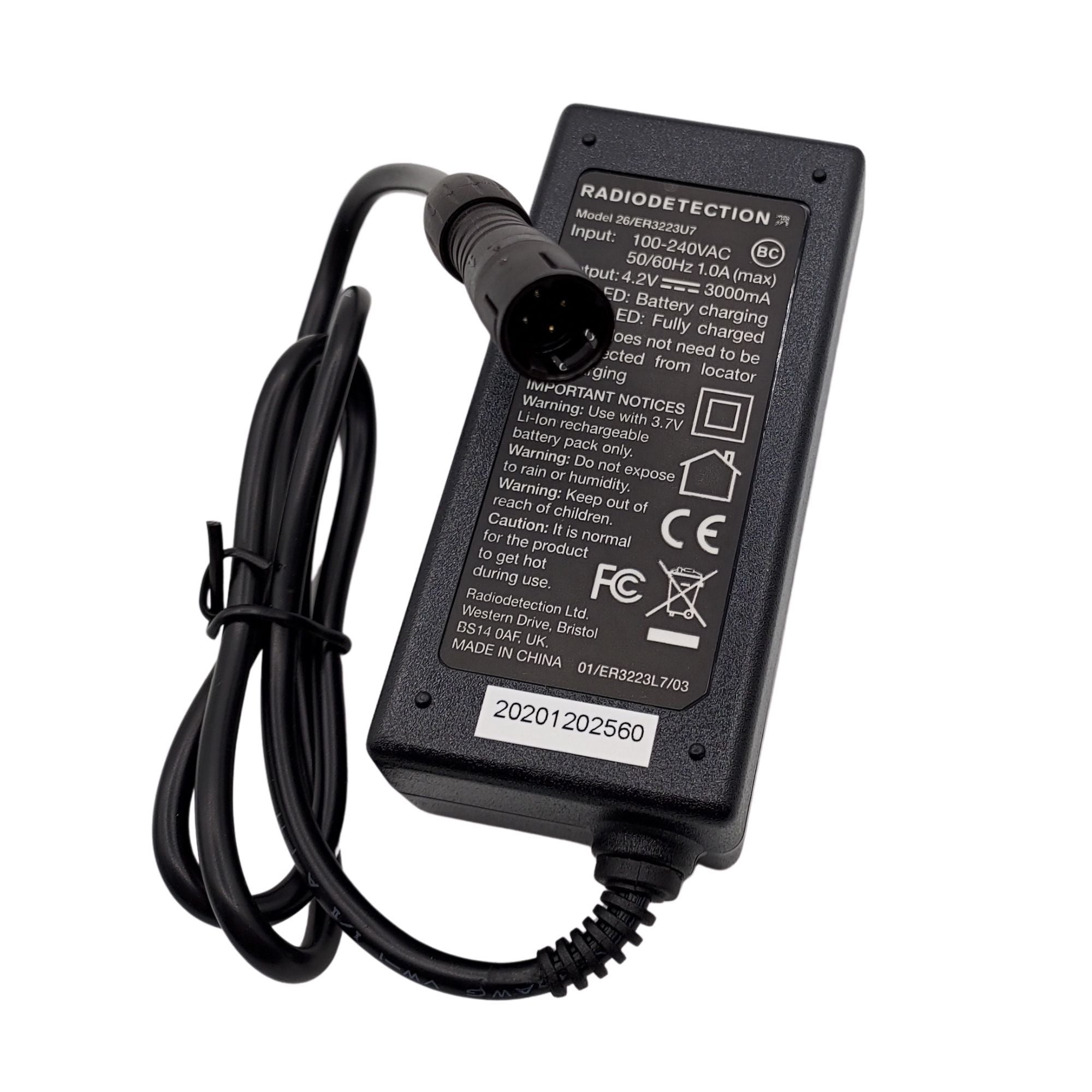 Nabíječ akumulátoru Li-Ion pro přijímač ze sítě