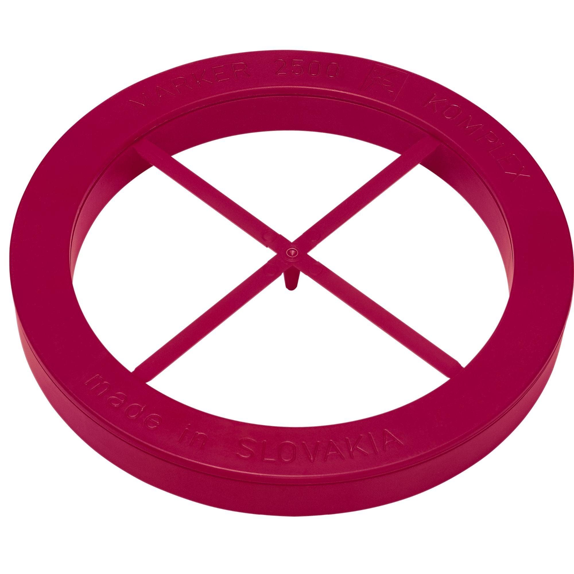 Marker 2500 - Analog plochý 169,8 kHz červený (energetika)